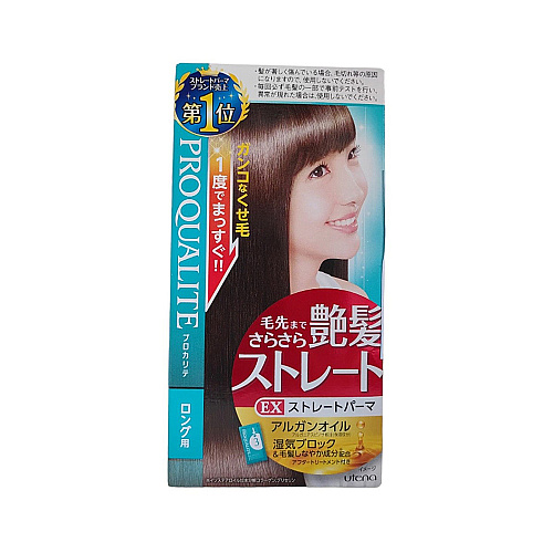 Utena Proqualite Ex long straight / ទឹកថ្នាំដែលធ្វើឲ្យសក់ត្រង់